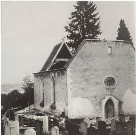 Teilabriss Mitte der 1950er Jahre