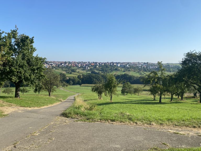 Blick auf Schlaitdorf