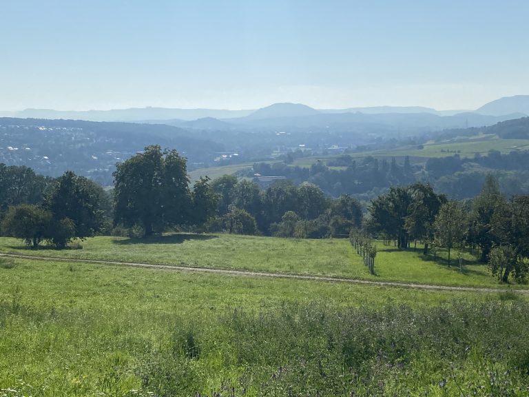 Aussicht auf Schwäbische Alb