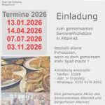 Seniorenfrühstück 2. Quart.